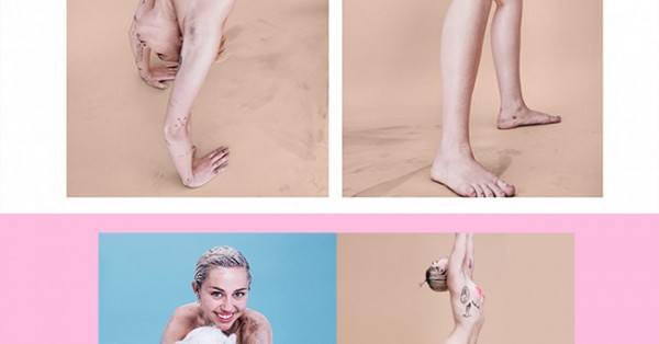 El desnudo total de Miley Cyrus para Paper Magazine